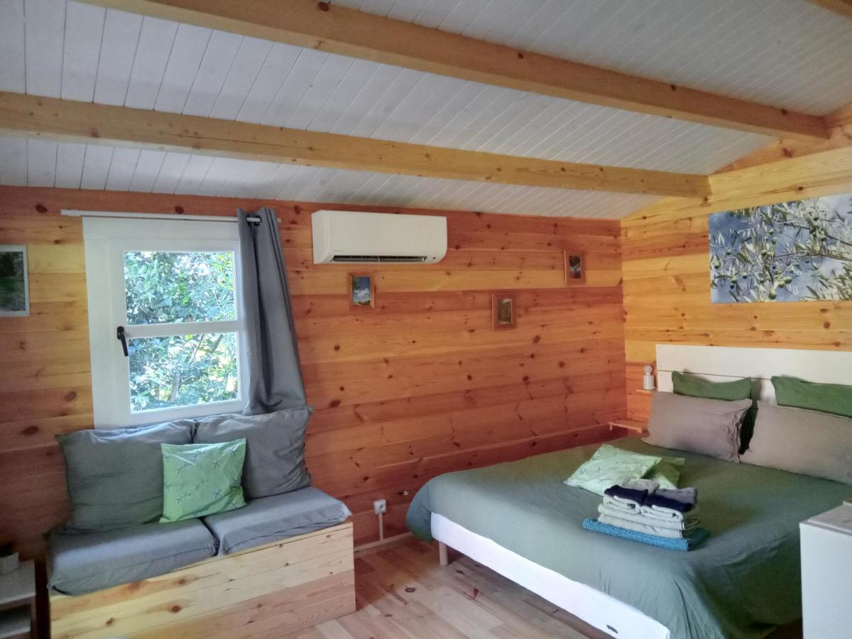 Chalet "Le Petit Olivier" Gites Appart 'Hotel L'Echappee Belle D'Aubenas Logement 2 Sur 3 Eksteriør bilde