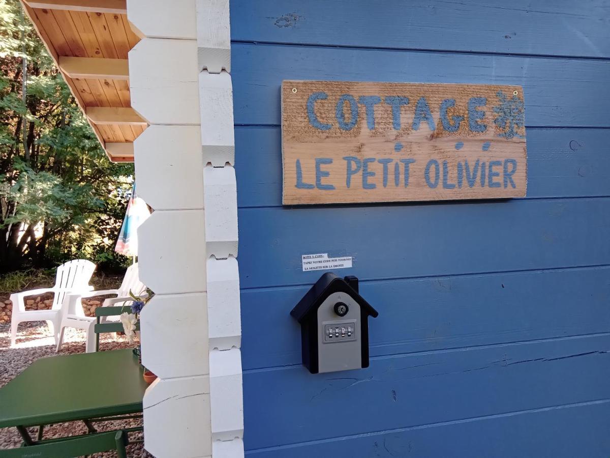 Chalet "Le Petit Olivier" Gites Appart 'Hotel L'Echappee Belle D'Aubenas Logement 2 Sur 3 Eksteriør bilde