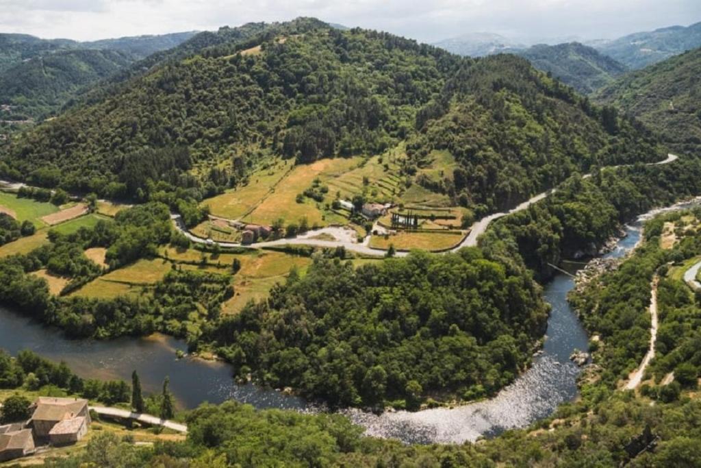 Chalet "Le Petit Olivier" Gites Appart 'Hotel L'Echappee Belle D'Aubenas Logement 2 Sur 3 Eksteriør bilde